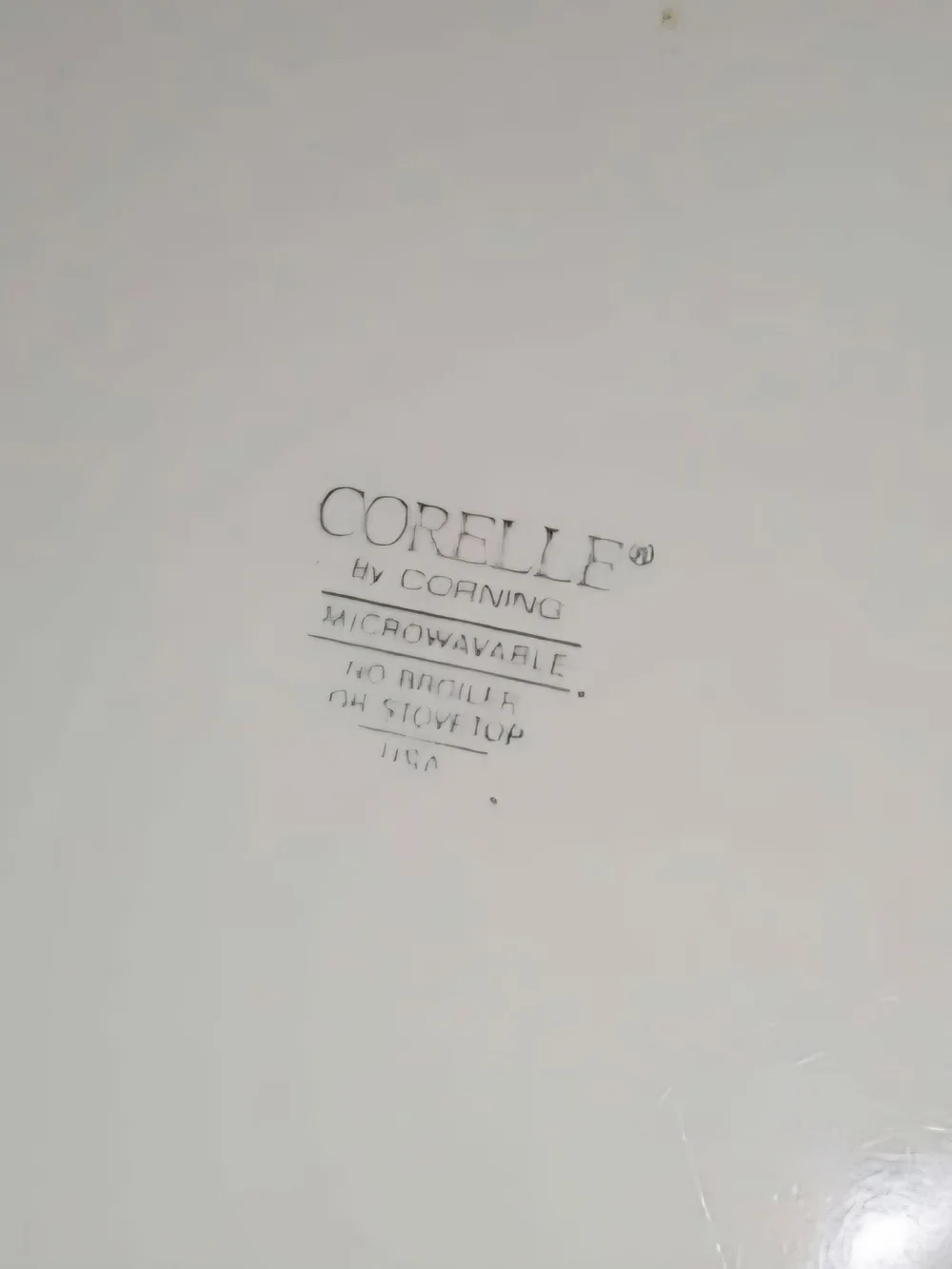 Corelle vintage english